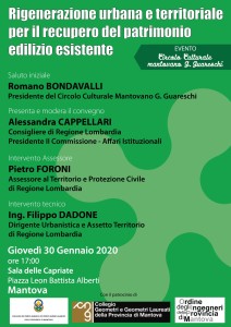 Convegno Rigenerazione urbana