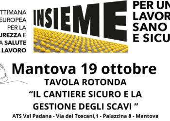 IL CANTIERE SICURO E LA GESTIONE DEGLI SCAVI – settimana sicurezza e salute sul lavoro – aperte iscrizioni